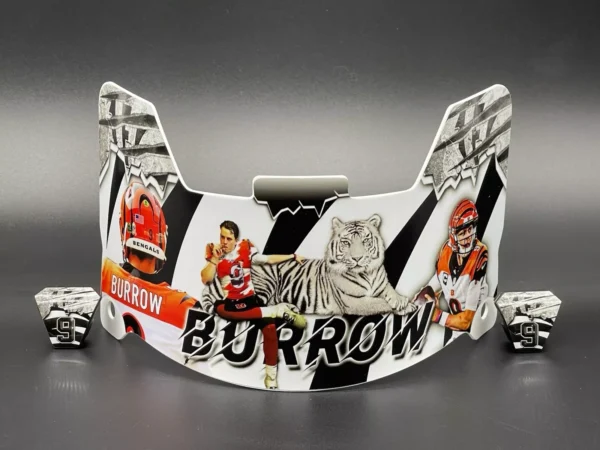 Joe Burrow Full Size Custom Visor, Replica/Speed/Flex/F7