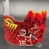Kansas City Chiefs Patrick Mahomes Full Size Custom Visor, Replica/Speed/Flex/F7 - Image 2