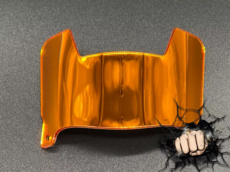 Mini Helmet Chrome Mirror And Gloss Visors (Hard Style) Riddell Compatible - Image 14